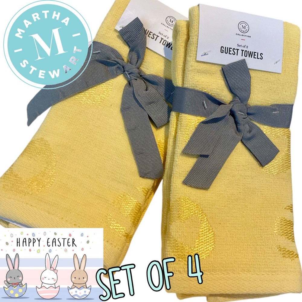 🐣Bundle of 4 Easter Guest Towels